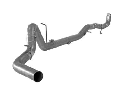 Image de Flo-Pro 4" Down Pipe Back Exhaust - Aluminized  GMC/Chevy 6.6L Duramax 2011-2015 