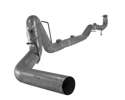 Picture of Flo-Pro 4" Down Pipe Back Exhaust - Aluminized  GMC/Chevy 6.6L Duramax 2015.5-2016