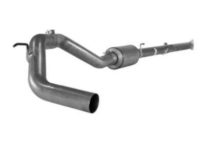 Picture of Flo-Pro 4" Down Pipe Back Exhaust - Stainless Steel Nissan Titan 5.0L Cummins 2016-2018