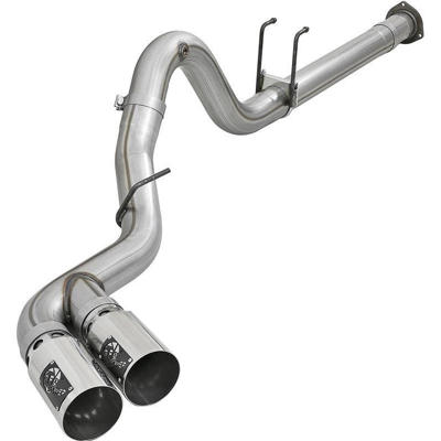 Image de AFE 4" DPF Back Rebel XD Series Exhaust - Stainless Ford 6.7L Powerstroke 2015-2016