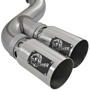 Picture of AFE 4" DPF Back Rebel XD Series Exhaust - Stainless Ford 6.7L Powerstroke 2015-2016