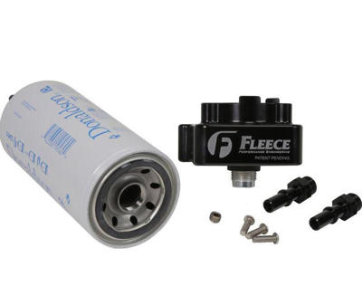 Picture of Fleece Performance Fuel Filter Upgrade Kit - GM/Chevy 6.6L Duramax 2017-2019 - Short & Long Bed / 2020-2021 Long Bed