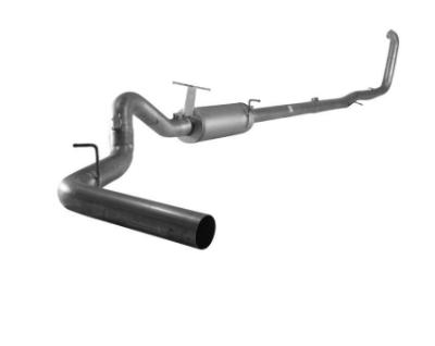 Picture of Flo-Pro 4" Turbo Back Exhaust - Aluminized Ford 7.3L Powerstroke 1999-2003 Cab & Chassis