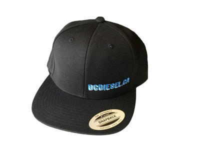Image de BC Diesel Flat Brim Snapback Black Ballcap Hat