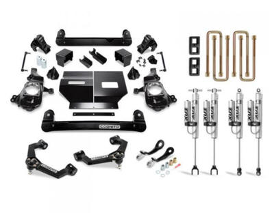 Picture of Cognito 4" Performance Lift Kit w/Fox PS 2.0 IFP Shocks - GMC/Chevy 6.6L Duramax - 2020-2022 2WD/4WD