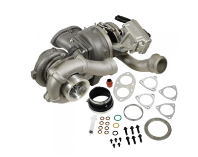 Image de BD Diesel Screamer V2S Twin Turbo Assembly (Without Intake) - Ford  6.4L Powerstroke 2008-2010