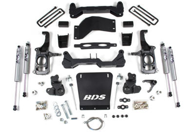 Picture of BDS Suspension 4.5" Lift Kit w/o Overload Springs - GMC/Chevy 6.6L Duramax 2011-2019 (W/ BDS Shocks)