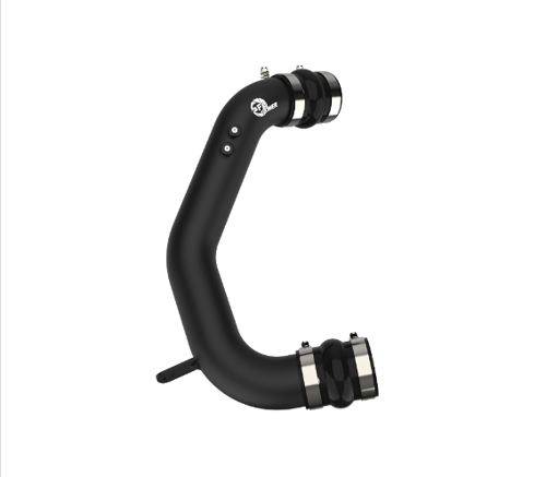 Picture of aFe BladeRunner 3" Aluminum Cold Charge Pipe Black - Ford 6.4L Powerstroke 2008-2010