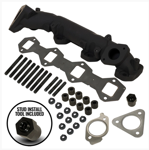 Picture of BD Diesel Exhaust Manifold Passenger Side - Ford 6.7L Powerstroke 2015-2019 Pickup & 2017-2019 C&C