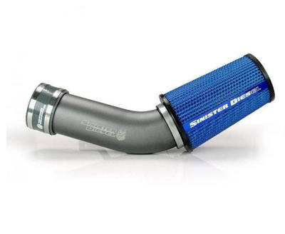 Image de Sinister Diesel Cold Air Intake Kit - Gray - Oiled - Ford 1999-2003