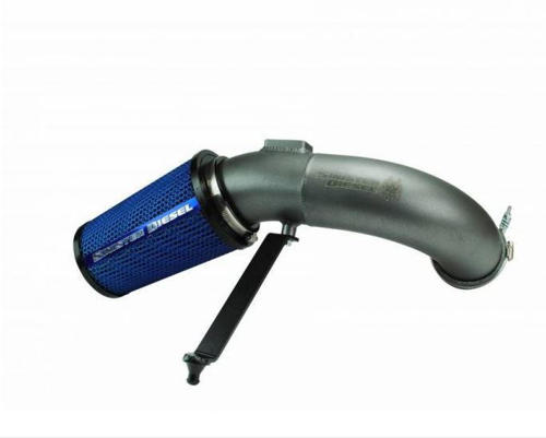 Image de Sinister Diesel Cold Air Intake Kit - Gray - Oiled - Ford 2008-2010