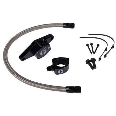 Picture of Fleece Performance Coolant Bypass Kit  VP - Dodge Cummins 1998.5-2002  5.9Lw/ Stainless Steel Braided Line