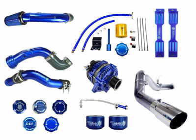 Image de Sinister Diesel Complete Blue Package - Ford Powerstroke 6.7L 2011-2016