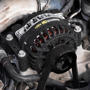 Picture of Wrinkle Black HD High Output Alternator - Ford 6.0L Powerstroke 2006-2007