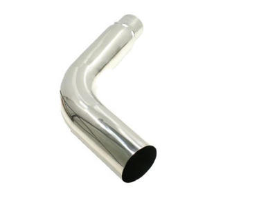 Picture of Flo-Pro Exhaust Tip 4" - 5" x 22" Turn Out - Stainless - GMC/Chevy 6.6L Duramax 2017-2022